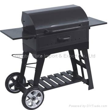 Folding Portable Suitcase Steel Charcoal BBQ Grills