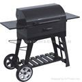 Folding Portable Suitcase Steel Charcoal BBQ Grills 1