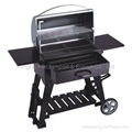 Folding Portable Suitcase Steel Charcoal BBQ Grills 1