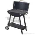 Folding Movable Box Steel Charcoal BBQ