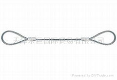 天津專業生產壓制鋼絲繩索具