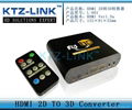 2D to 3D converter  1080P CE FCC 1