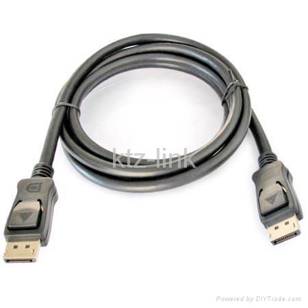 DP cable/ displayport cable 1.1v  CE FCC  2