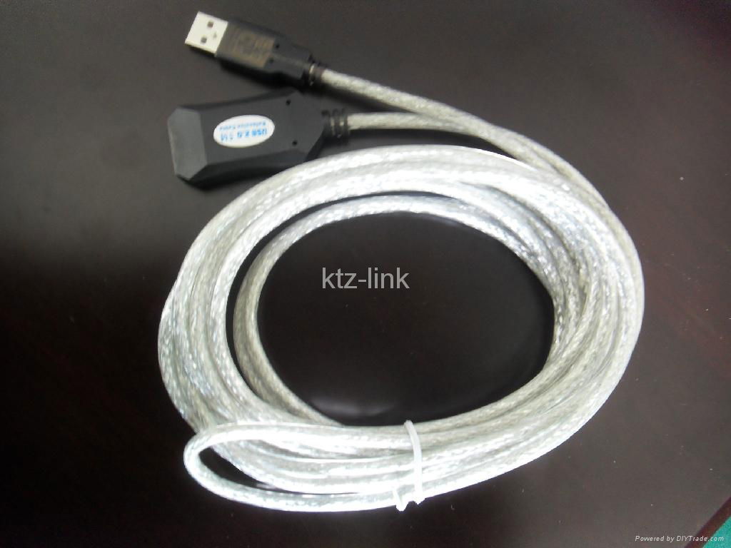 USB 2.0 extender (5Meter) support WIN98/2000/XP/VISTA/7 2