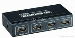 3D 3×1 HDMI Switcher 1.3v CE FCC