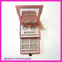 Paper empty makeup box in drawer type