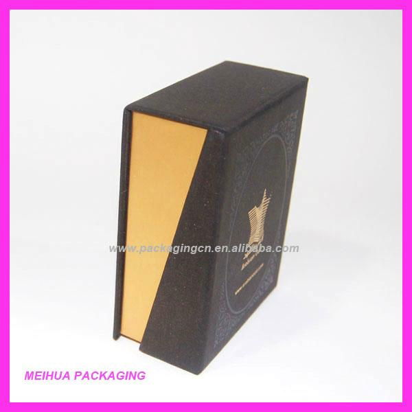 Elegant paper perfume box with EVA liner inside 3