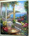 Mediterranean oil painting craft  5