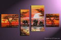 the newest products group Abstract oil painting craft painting