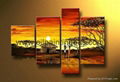 the newest products group Abstract oil painting craft painting 1