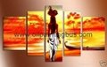 the newest products group Abstract oil painting craft painting 4