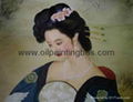 oil painting chinese gril  craft character paintings  2