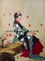 oil painting chinese gril  craft character paintings  1