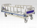 A-51 Three-function Manual Hospital Bed with ABS Bed Head 4