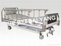 A-51 Three-function Manual Hospital Bed with ABS Bed Head 5