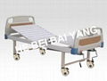 A-112 Movable Double-function Manual Hospital Bed with ABS Bed Head