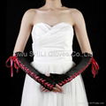 Long stain glove bridal gloves evening