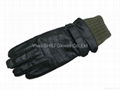 True Leather goatskin finger tip gloves