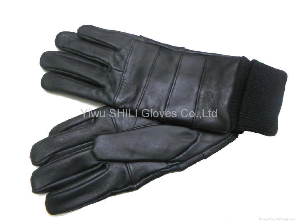 True Leather goatskin finger tip gloves Warm Gloves winter gloves good quality