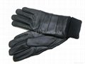 True Leather goatskin finger tip gloves