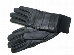 True Leather goatskin finger tip gloves Warm Gloves winter gloves good quality