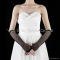 Long stain glove bridal gloves evening