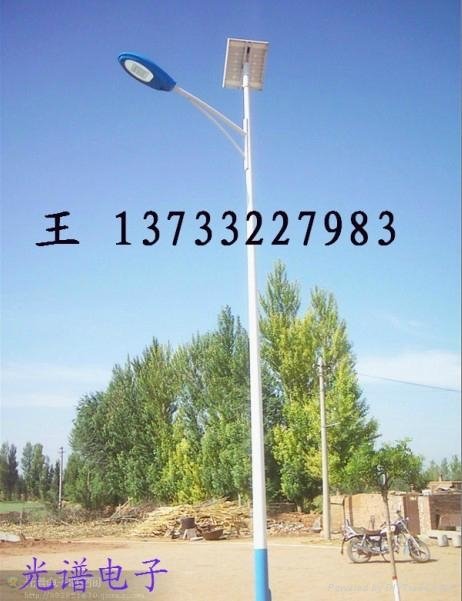新疆喀什太阳能led路灯 2