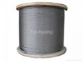 4.0mm 7x7 stainless steel wire rope