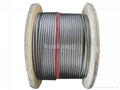 5.0mm 7x19 stainless steel wire rope 1