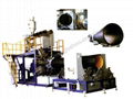 HDPE Hollowness Wall Winding Pipe Production Line 