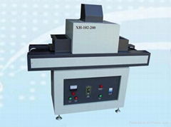 uv LED cup glasses UV varnish curing machine