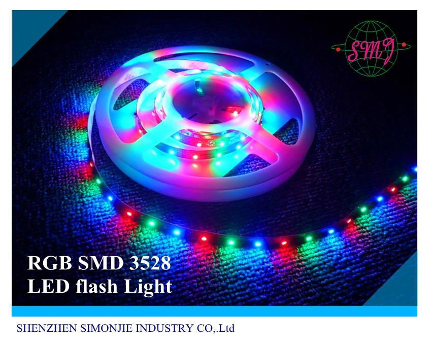 3528 Flexible led strip(60 LED/Metre) 12V waterproof