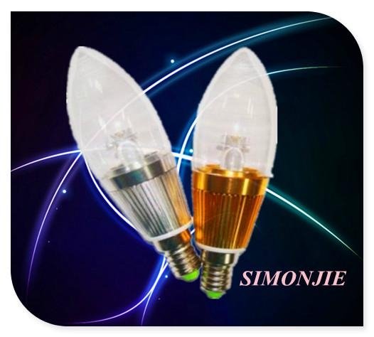 IP54 3.5W excellent quality led candle bulb with RoHS approval