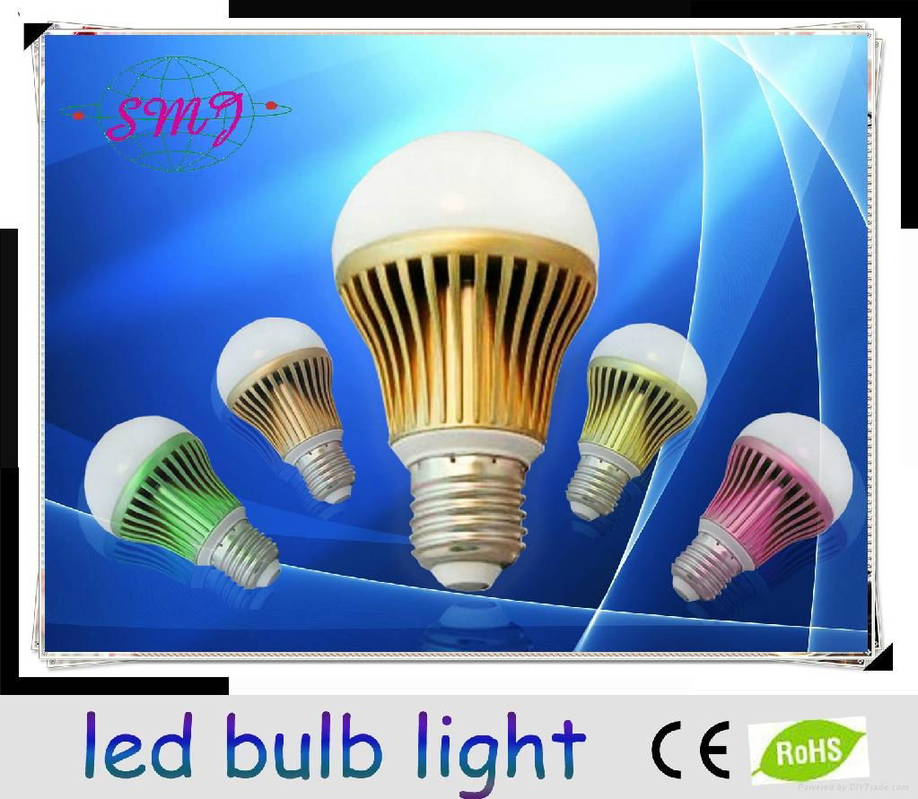 6pcs E26/E27 7.2W LED bulb light with RoHS 2
