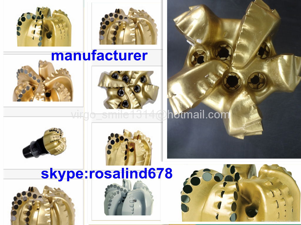 steel body pdc bit matrix body pdc bit 2