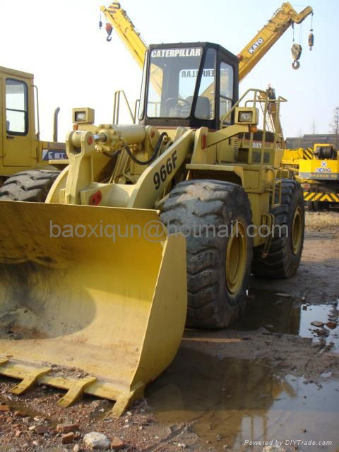 used CAT  wheel loader 966E 2