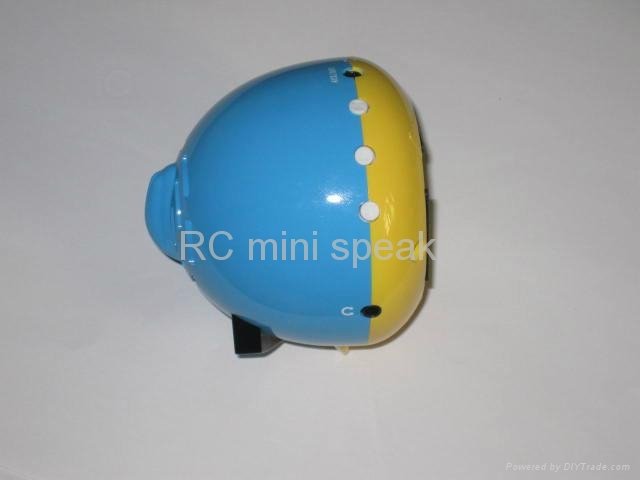 mini speaker with FM radio + U disk + TF card USB mini speaker  3