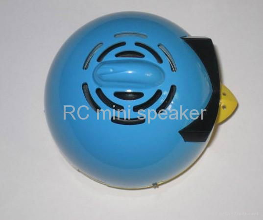 mini speaker with FM radio + U disk + TF card USB mini speaker  4