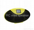  1.4 inch  LCD  mini speaker with USB and TF card function  3