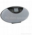  1.4 inch  LCD  mini speaker with USB and TF card function  4