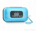 1.4 inch color screen support to read TF card mini speaker 3