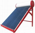 Compact Non-pressure Solar Water Heater Galvanized Steel Series 2