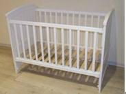 Wooden baby crib