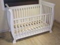 Wooden baby bed