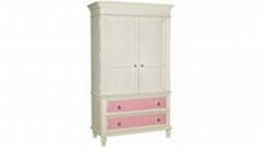 2 Door 2 Drawer Armoire