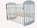 Wooden baby bed 3