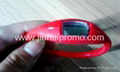 fashion multi color silicone wristband with watch 1