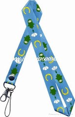 silkscreen printing promotioanl lanyards