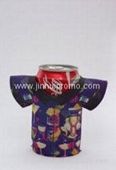 fashion T-shirt neoprene stubbie cooler