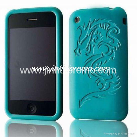 eco-friendly silicone iphone mobile phone case 3